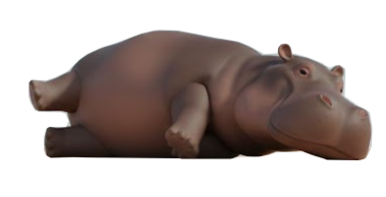 Hippo chilling